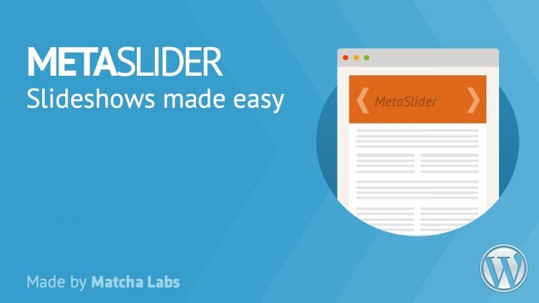 Meta Slider WordPress Slider Eklentisi