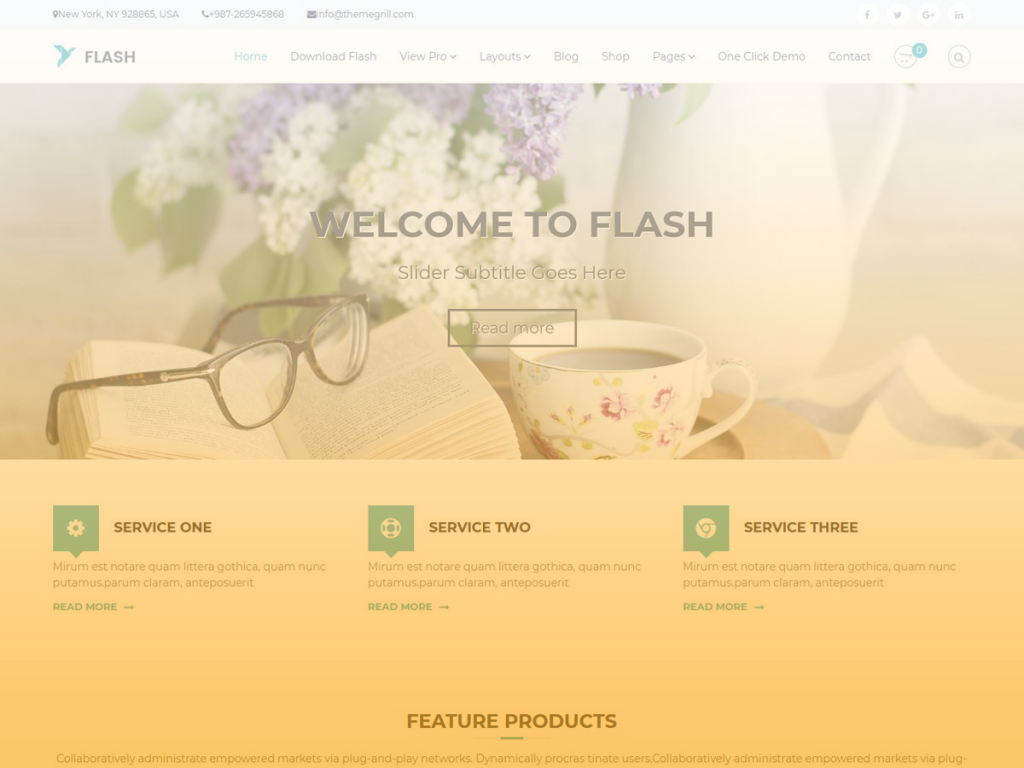 Flash WordPress Tema