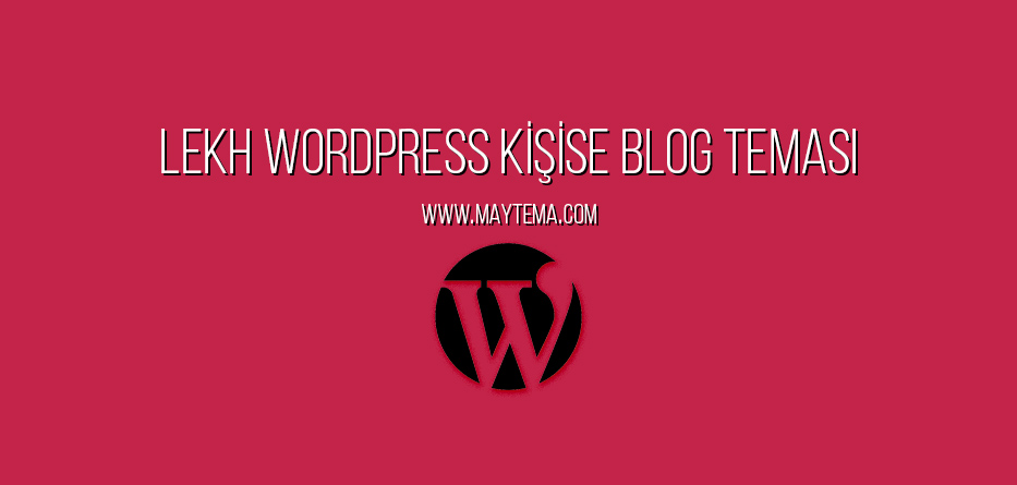 Lekh WordPress Kişisel Blog Teması
