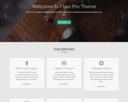 Flare WordPress İşletme Teması
