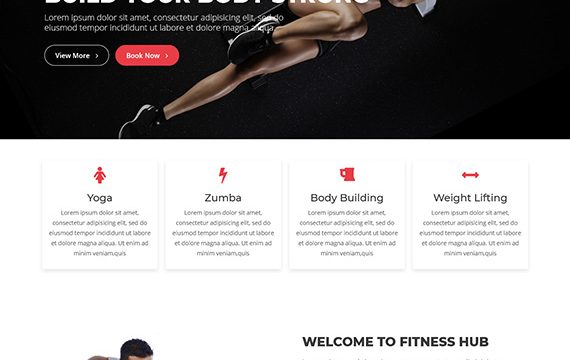 Fitness Hub WordPress Teması